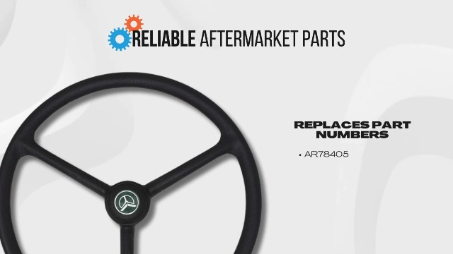 Amazon.com: RAParts AR78405 Steering Wheel Fits John Deere